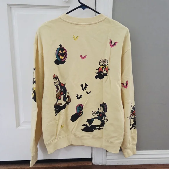 Disneyland Mickey Mouse and Friends Halloween Pullover Sweatshirt - Picture 2 of 3